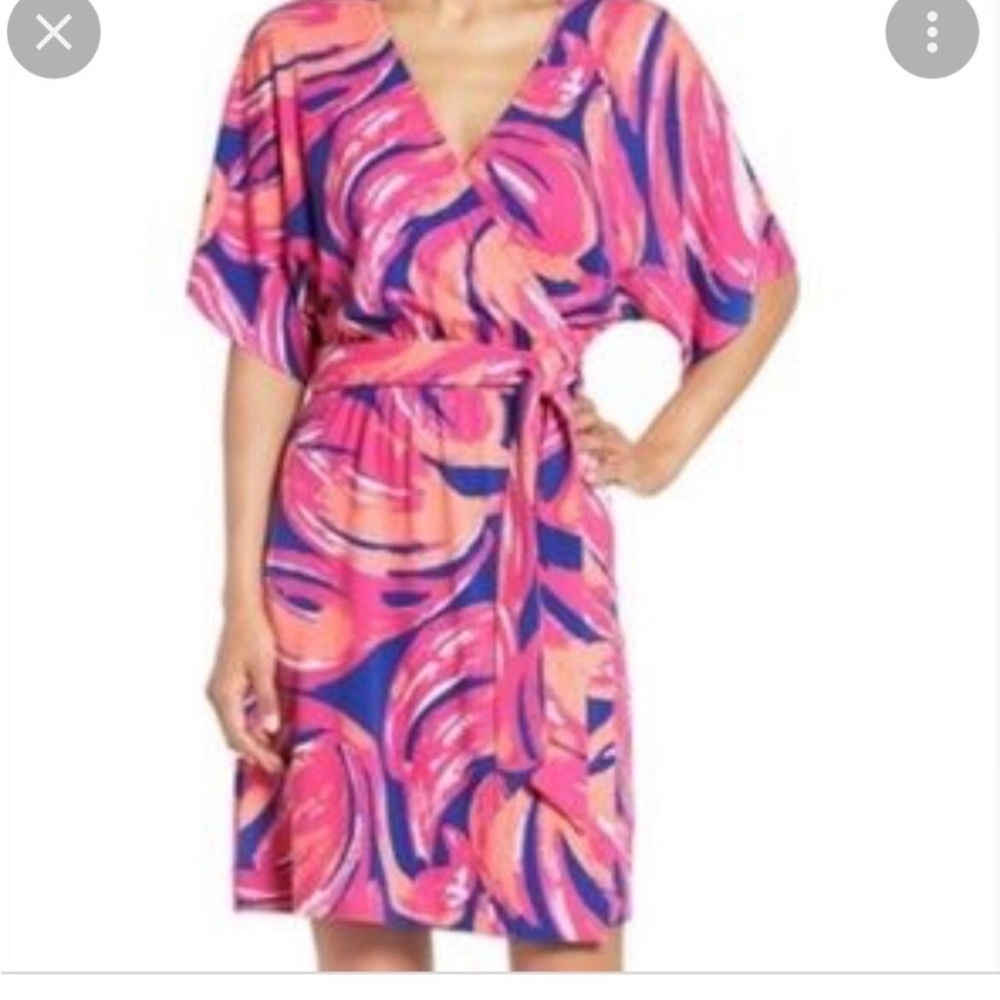 Lilly Pulitzer Amorita Kimono Wrap Dress